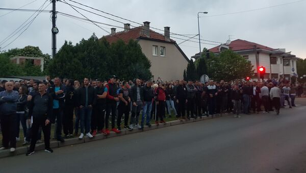 Протест у Никшићу - Sputnik Србија