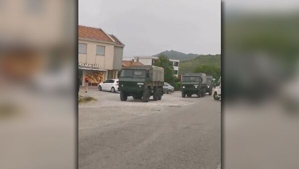 Војна возила у Црној Гори - Sputnik Србија