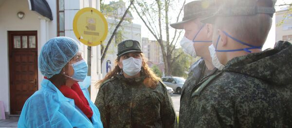 Руски војни лекари у Србији Руски војни лекари у Србији - Sputnik Србија