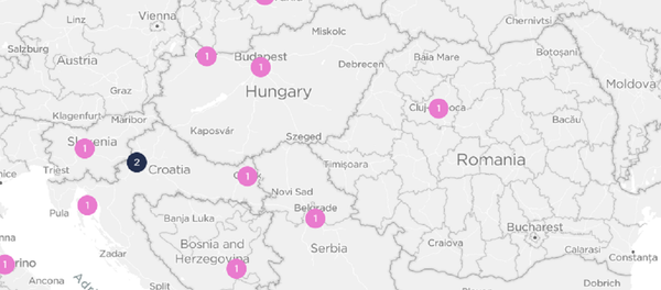 5Г мрежа мапа - Sputnik Србија