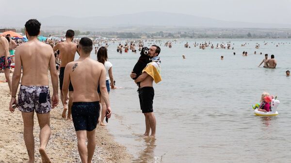 Plaža Epanomi u Solunu - Sputnik Srbija