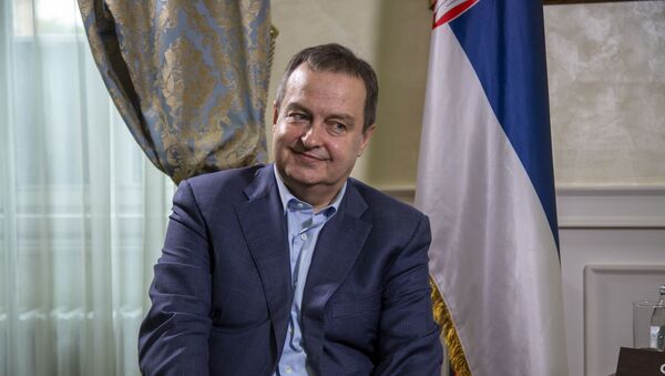Ivica Dačić u Ministarstvu spoljnih poslova Srbije - Sputnik Srbija