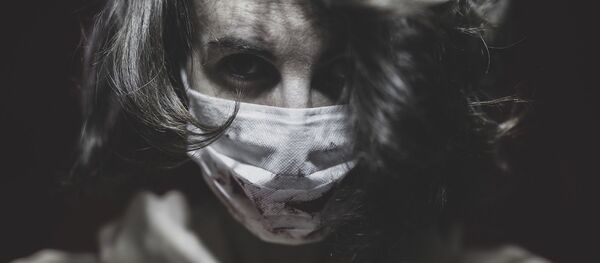 Жена са маском. - Sputnik Србија