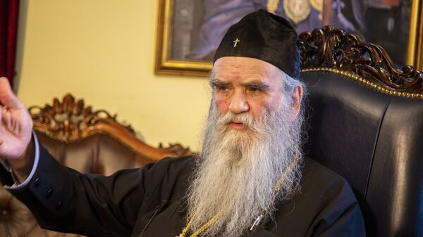 Митрополит црногорско-приморски Амфилохије Радовић - Sputnik Србија
