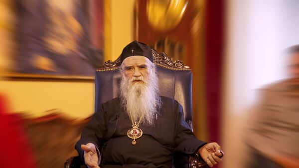 Mitropolit crnogorsko-primorski Amfilohije Radović - Sputnik Srbija