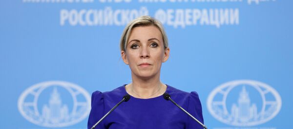 Brifing portparolke Ministarstva spoljnih poslova Marije Zaharove - Sputnik Srbija
