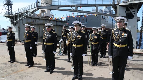 Fregata Admiral Golovko na brodogradilištu u Sankt Peterburgu - Sputnik Srbija