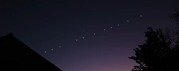 Starlink sateliti Ilona Maska - Sputnik Srbija