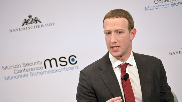 Марк Цукерберг, оснивач Фејсбука - Sputnik Србија