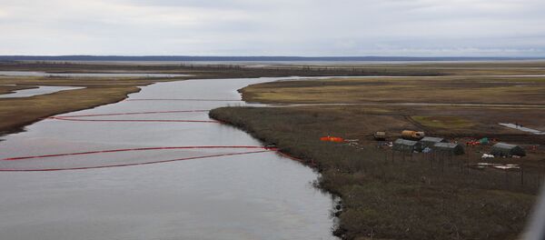 Izlivanje dizel goriva u Noriljsku - Sputnik Srbija