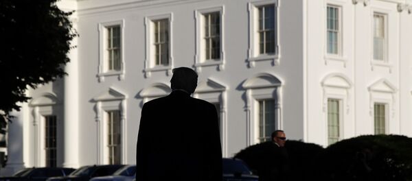 Амерички председник Доналд Трамп испред Беле куће - Sputnik Србија