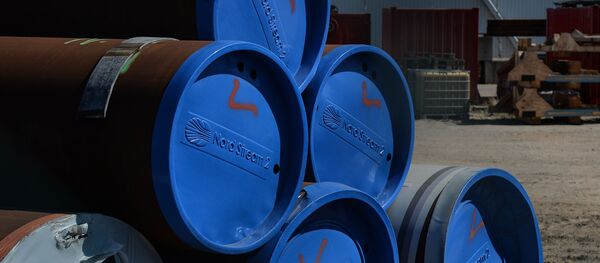 Deo cevi za gasovod Severni tok 2 - Sputnik Srbija