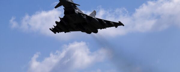 Avion britanskog Kraljevskog vazduhoplovstva Tajfun  - Sputnik Srbija