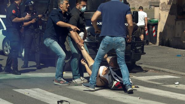 Sukobi neofašista i policije u Rimu - Sputnik Srbija