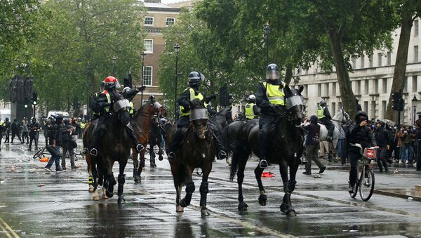 Полиција у Лондону на протесту - Sputnik Србија