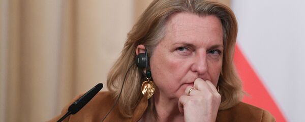 Карин Кнајсл, бивша министарска спољних послова Аустрије Карин Кнајсл, бивша министарска спољних послова Аустрије - Sputnik Србија