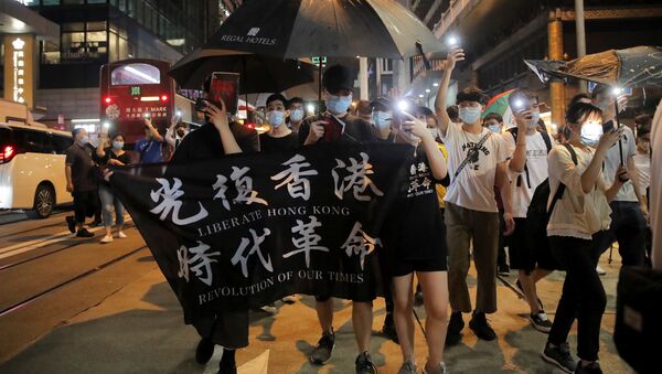 Протести у Хонгконгу - Sputnik Србија