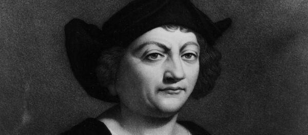 Istraživač Kristofer Kolumbo, slika Sebastijana dl Pjomba Istraživač Kristofer Kolumbo, slika Sebastijana dl Pjomba - Sputnik Srbija