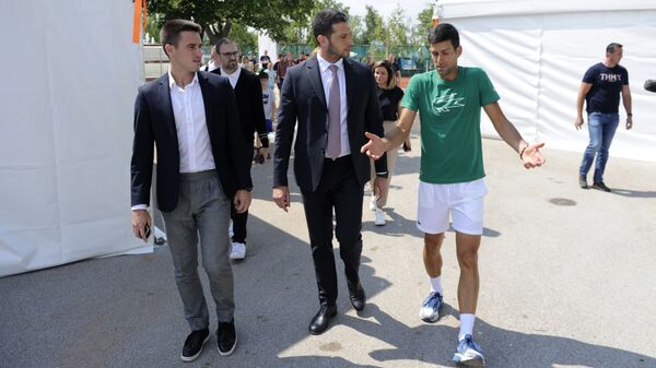 Sutra počinje spektakl u Beogradu: Na terenu Jelena Janković, Đoković, Dimitrov, Zimonjić, Troicki - Sputnik Srbija