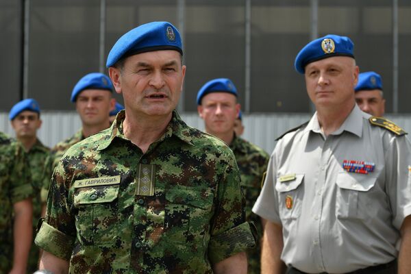 Српска Гарда на Црвеном тргу: Наши војници отпутовали у Москву на Параду победе /фото, видео/ Српска Гарда на Црвеном тргу: Наши војници отпутовали у Москву на Параду победе /фото, видео/ - Sputnik Србија