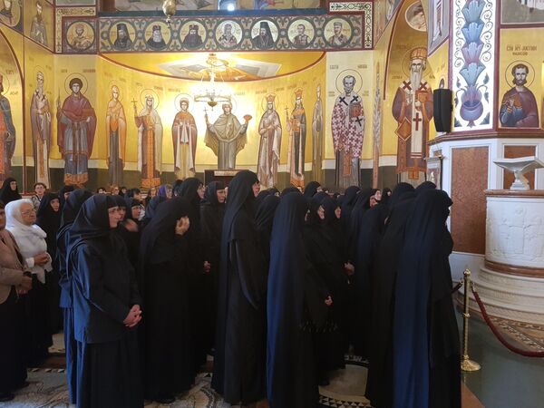 Митрополит Амфилохије позвао народ да не гласа за актуелну власт ако не повуку закон /видео/ Митрополит Амфилохије позвао народ да не гласа за актуелну власт ако не повуку закон /видео/ - Sputnik Србија