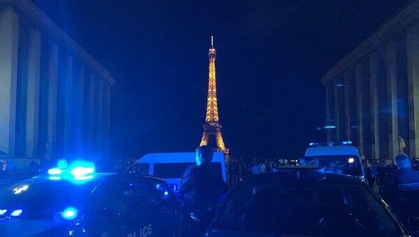 Protest policajaca u Parizu - Sputnik Srbija