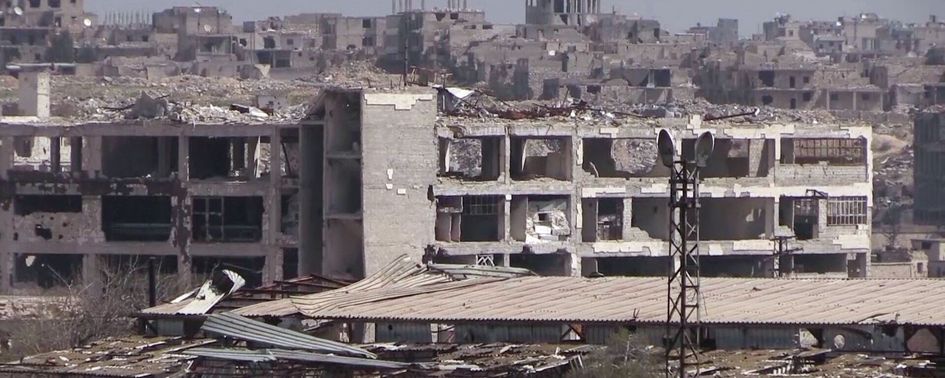 Сирийские власти начали восстанавливать район Эль-Хамдания на окраине города Алеппо - Sputnik Србија, 1920, 29.11.2022