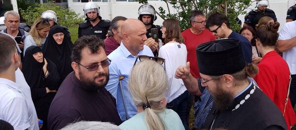 Градоначелник Будве Марко Царевић након пуштања на слободу Градоначелник Будве Марко Царевић након пуштања на слободу - Sputnik Србија