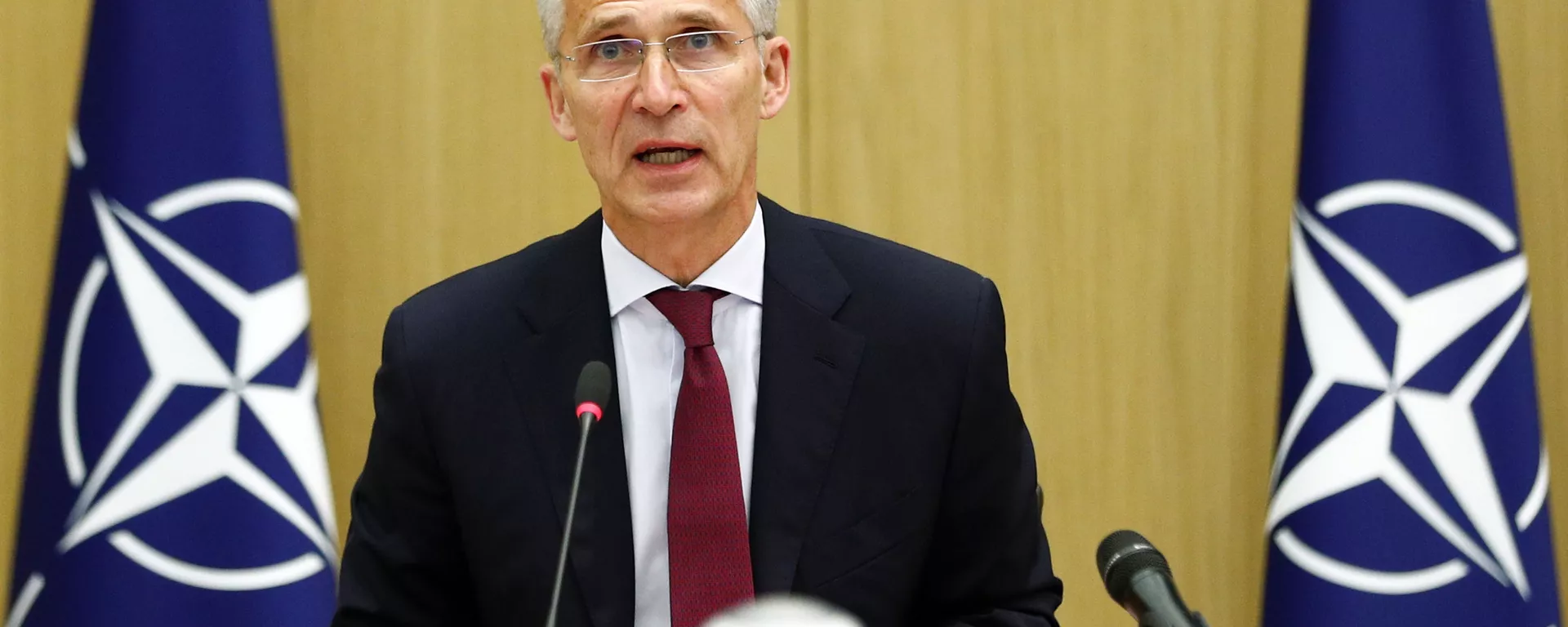 Generalni sekretar NATO-a Jens Stoltenberg - Sputnik Srbija, 1920, 22.10.2021