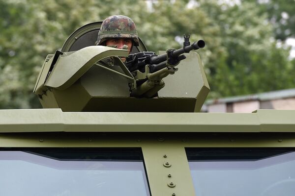 Војска Србије представила ново оклопно возило /фото/ Војска Србије представила ново оклопно возило /фото/ - Sputnik Србија
