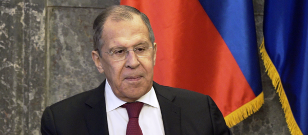 Министар Сергеј Лавров на састанку са председником Александром Вучићем у згради Председништва Министар Сергеј Лавров на састанку са председником Александром Вучићем у згради Председништва - Sputnik Србија