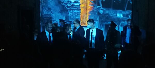 Сергеј Лавров у обиласку изложбе „Одбрана 78“ Сергеј Лавров у обиласку изложбе „Одбрана 78“ - Sputnik Србија