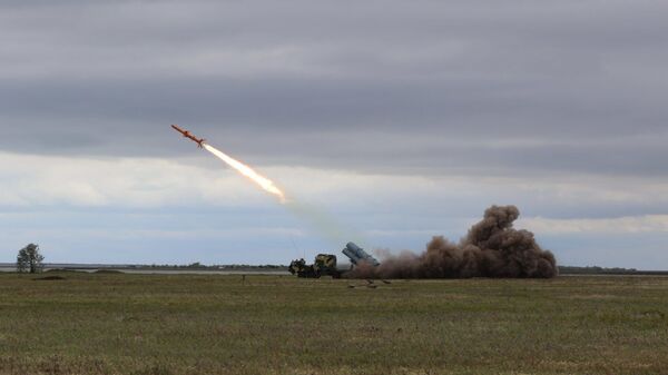 Testiranje ukrajinske rakete Neptun - Sputnik Srbija