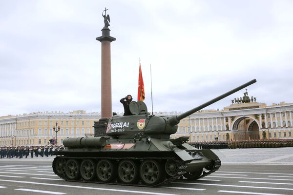 На Паради победе у Москви ─ сви савремени руски тенкови /фото/ На Паради победе у Москви ─ сви савремени руски тенкови /фото/ - Sputnik Србија