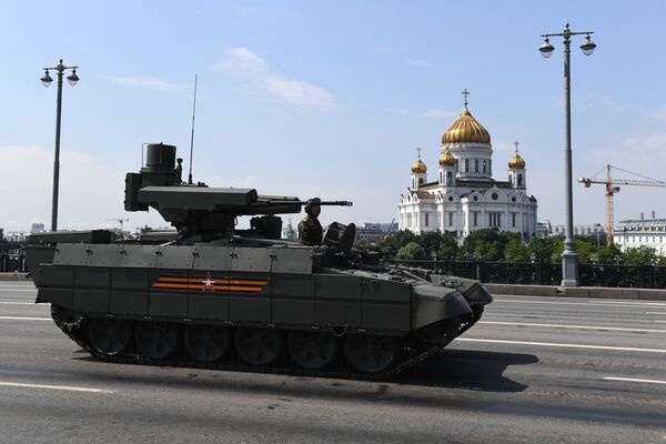 На Паради победе у Москви ─ сви савремени руски тенкови /фото/ На Паради победе у Москви ─ сви савремени руски тенкови /фото/ - Sputnik Србија