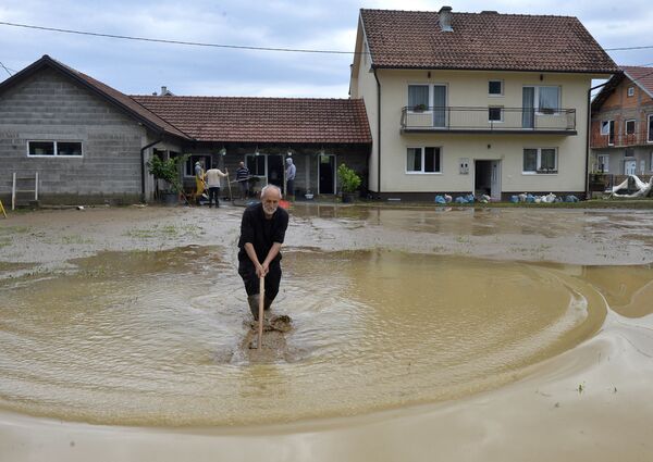 Dramatične scene poplava u Srbiji /foto, video/ Dramatične scene poplava u Srbiji /foto, video/ - Sputnik Srbija