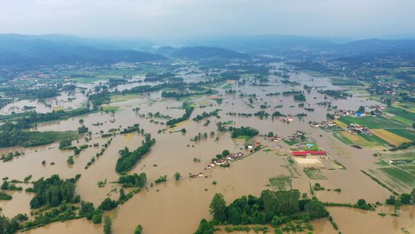 Poplave u Požegi, Gorobilje - Sputnik Srbija