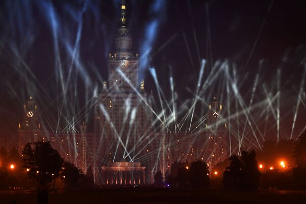 Акција „Светла победе“ у Москви - Sputnik Србија