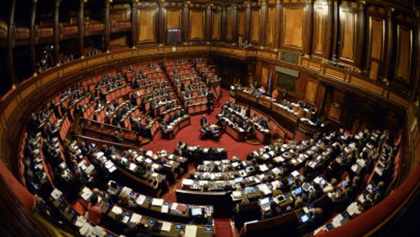 Заседание итальянского парламента - Sputnik Србија