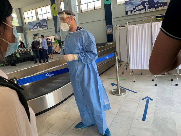 Sputnjik na Skijatosu sa srpskim turistima: Testiranje, pa uživanje u moru i pustoj plaži /video, foto/ Sputnjik na Skijatosu sa srpskim turistima: Testiranje, pa uživanje u moru i pustoj plaži /video, foto/ - Sputnik Srbija