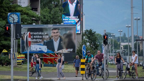 Parlamentarni izbori u Hrvatskoj - Sputnik Srbija