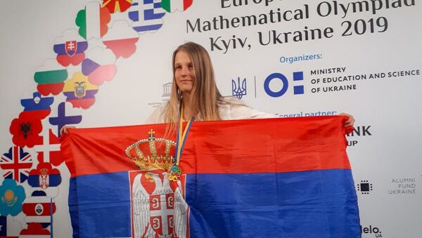 Jelena Ivančić, mlada matematičarka - Sputnik Srbija