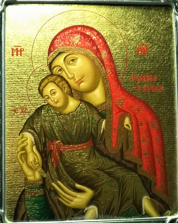 Да ли је Свети Лука сликао портрет Богородице Да ли је Свети Лука сликао портрет Богородице - Sputnik Србија