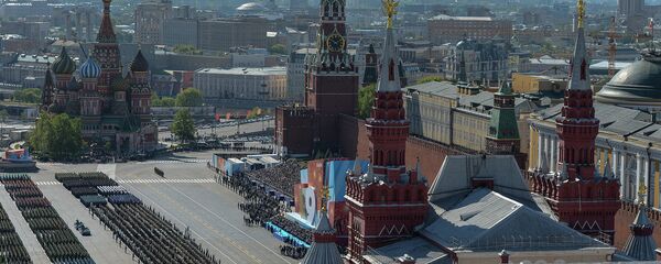 Vojna parada posvećena 69. godišnjici pobede u Drugom svetsku ratu - Sputnik Srbija