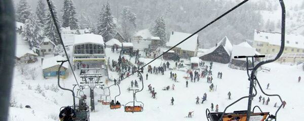 Ineks ski-centar Brezovica”, pored tri hotela za smeštaj, ima i devet žičara, sa stazama do 2.500 metara nadmorske visine. Ineks ski-centar Brezovica”, pored tri hotela za smeštaj, ima i devet žičara, sa stazama do 2.500 metara nadmorske visine. - Sputnik Srbija