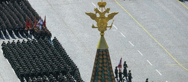 Војна парада, посвећена 69-годишњици победе у Великом отаџбинском рату - Sputnik Србија