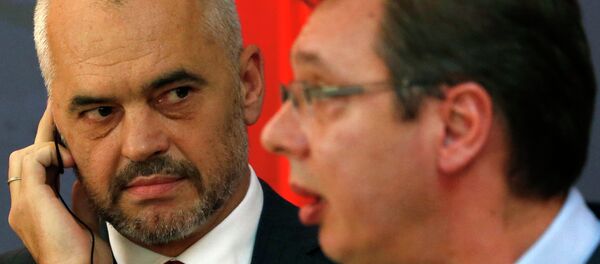 Еди Рама и Александар Вучић - Sputnik Србија