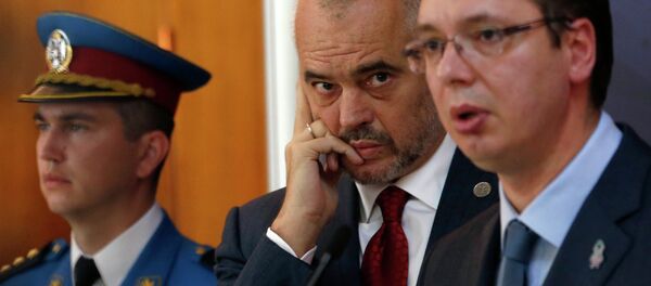 Еди Рама и Александар Вучић - Sputnik Србија