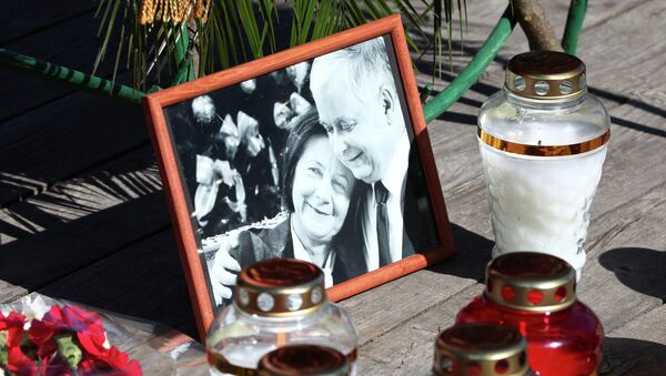 Godišnjica tragičnog udesa aviona predsednika Poljske Leha Kačinjskog koji se srušio u Smoljensku u Rusiji - Sputnik Srbija