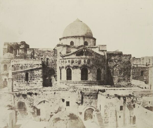 Crkva Svetog Groba u Jerusalimu, gde su Srbi do dolaska sultana Sulejmana Veličanstvenog imali svoje mesto tokom službe na Veliku subotu. Crkva Svetog Groba u Jerusalimu, gde su Srbi do dolaska sultana Sulejmana Veličanstvenog imali svoje mesto tokom službe na Veliku subotu. - Sputnik Srbija